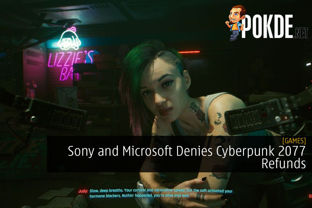 Sony And Microsoft Denies Cyberpunk 2077 Refunds Pokdenet 7386