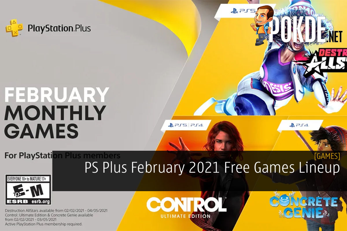 february ps plus free games