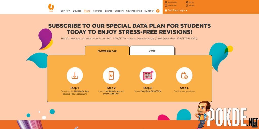 U Mobile Special Data Package How To Apply