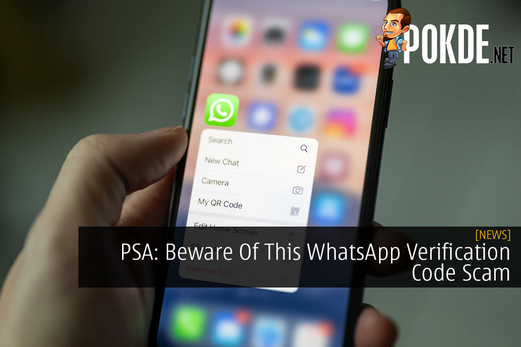 PSA: Beware Of This WhatsApp Verification Code Scam – Pokde.Net