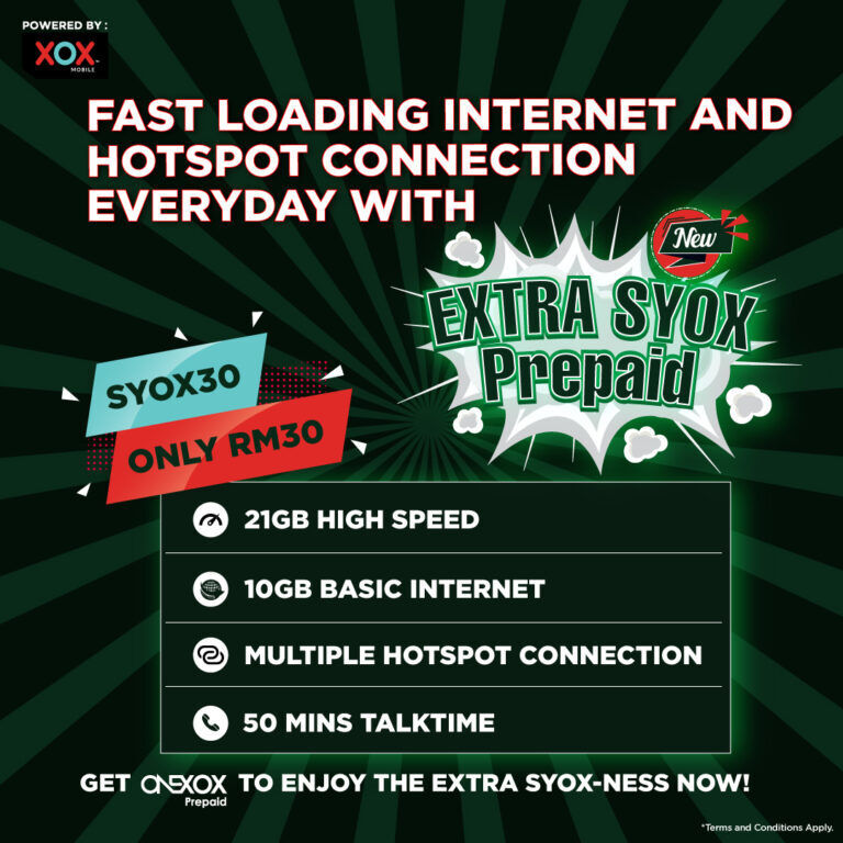 XOX EXTRA SYOX Prepaid