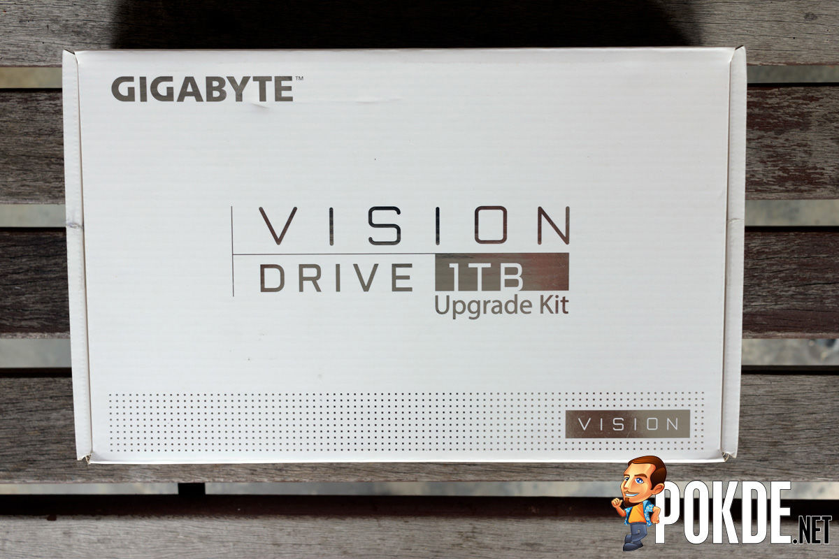 GIGABYTE VISION DRIVE 1TB Upgrade Kit Review — Speed On The Go 24