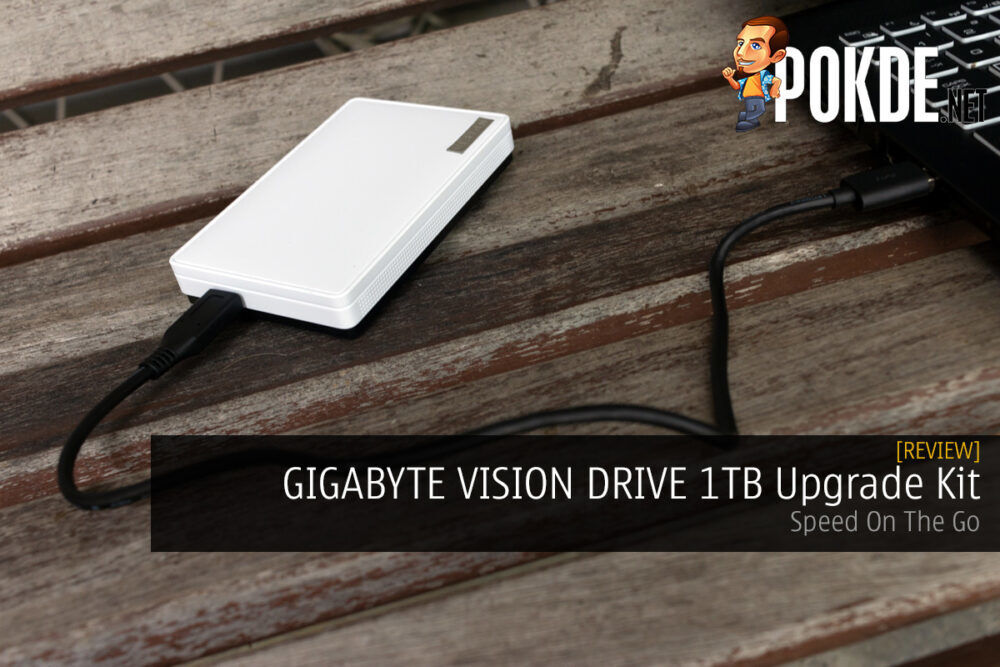 GIGABYTE VISION DRIVE 1TB Upgrade Kit Review — Speed On The Go 18