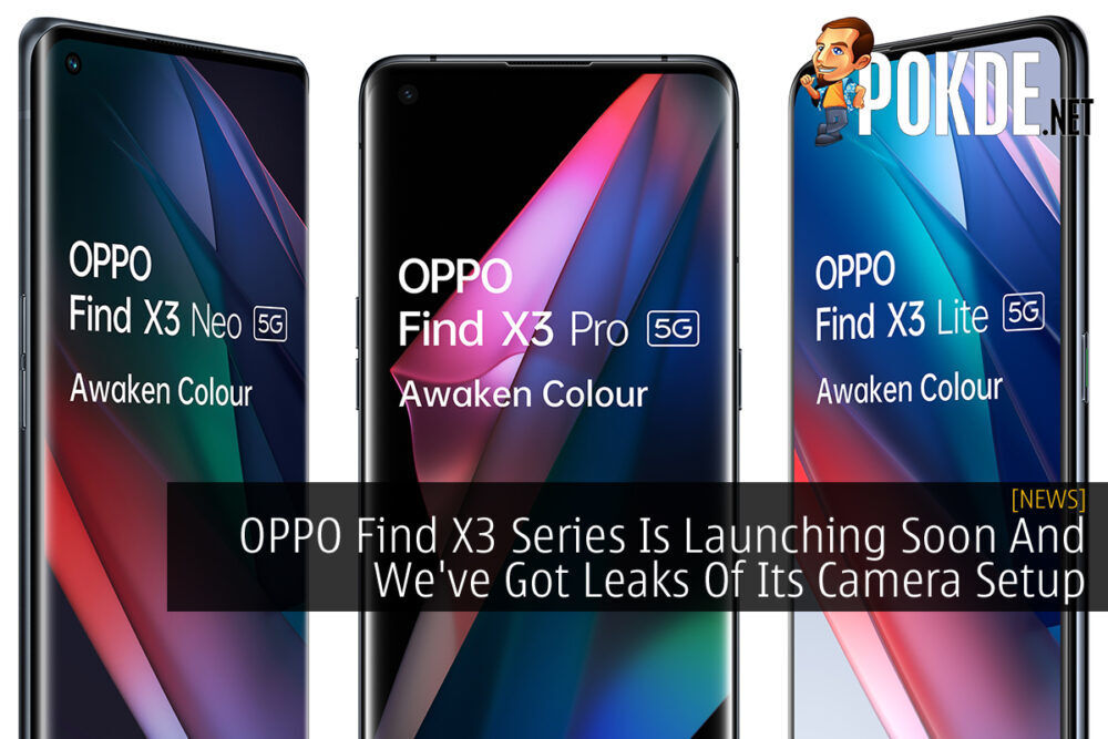 OPPO Find X3 Camera Leak cover