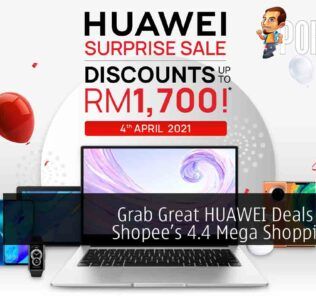 HUAWEI Shopee's 4.4 Mega Shopping Day cover