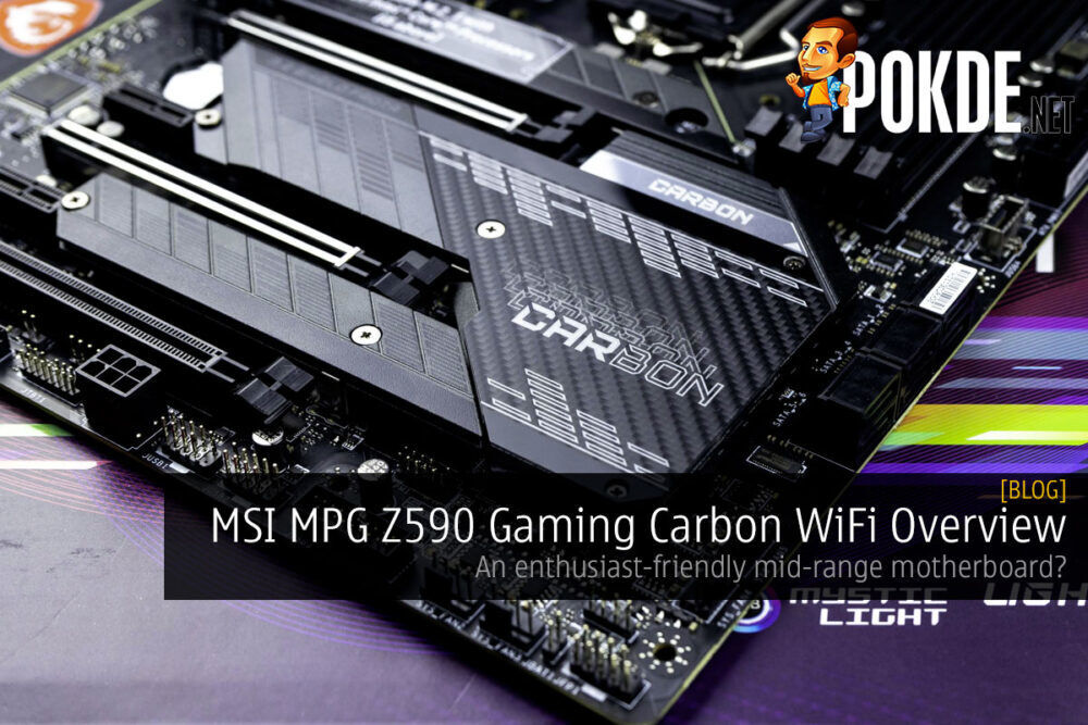 MSI MPG Z590 Gaming Carbon WiFi overview cover