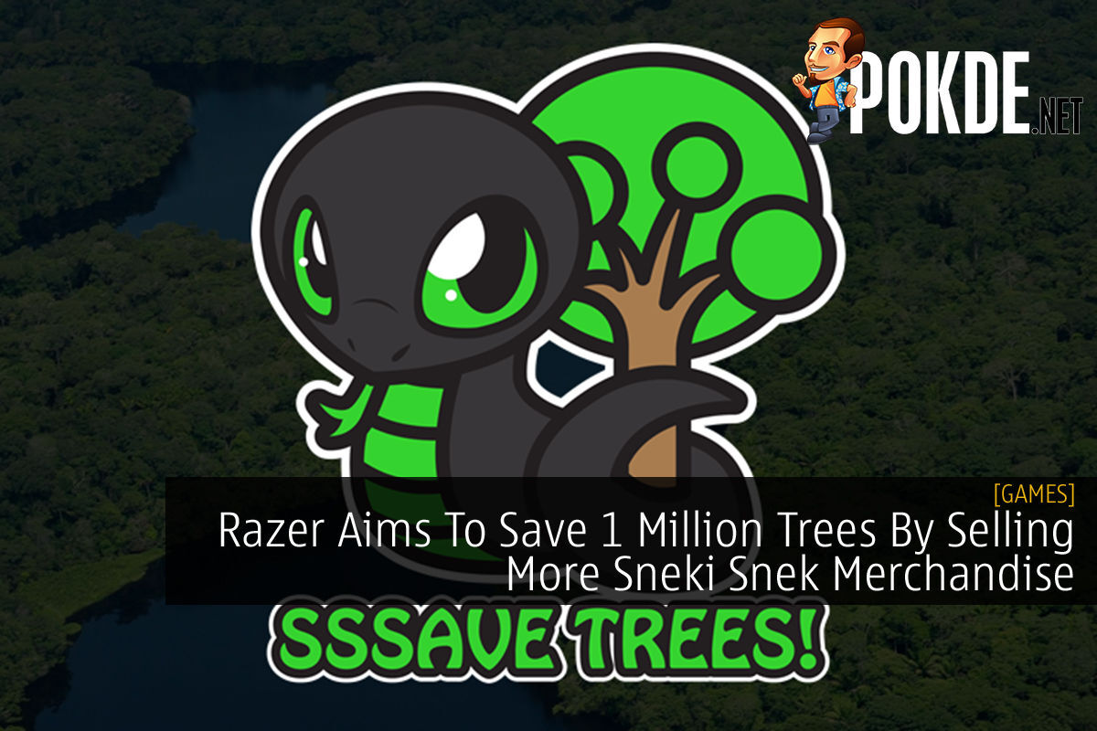 Photo of Razer tiene como objetivo salvar un millón de árboles vendiendo más productos Sneki Snek – Pokde.Net