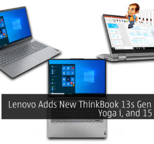 ThinkBook 13s Gen 2 i, ThinkBook 14s Yoga i, and ThinkBook 15 Gen 2 i cover