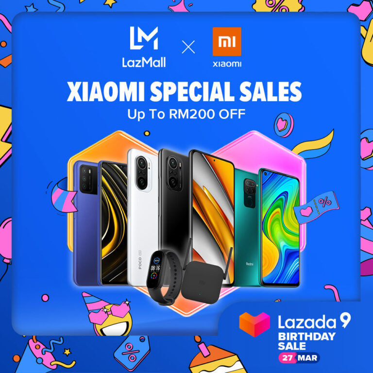 Xiaomi Lazada 9th Birthday Sale