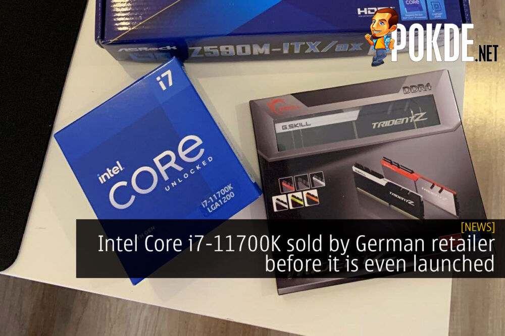 intel core i7-11700k sold out german cover