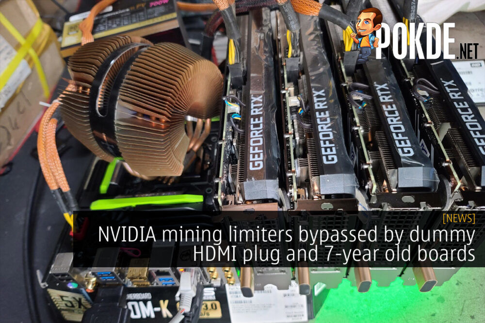 nvidia mining limiter bypass hdmi plug old boards