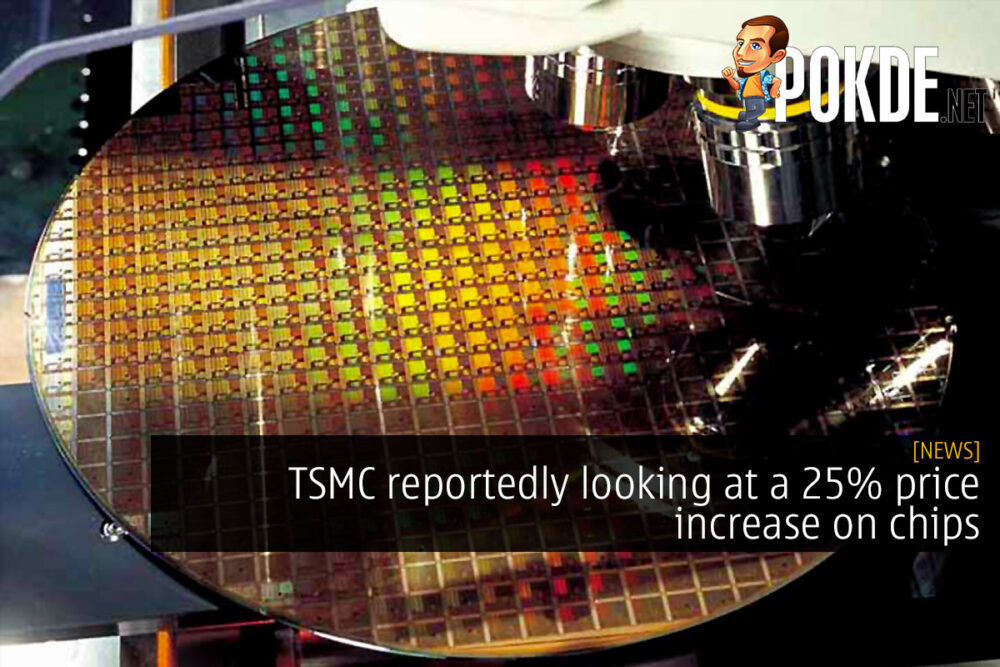 tsmc 25% price increase chips cover
