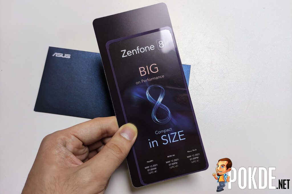 ASUS ZenFone 8 invitation teaser