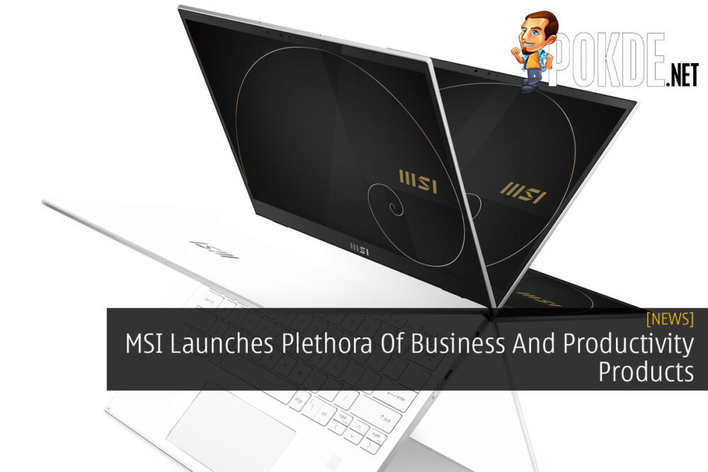 MSI Launches Plethora Of Business And Productivity Products 20