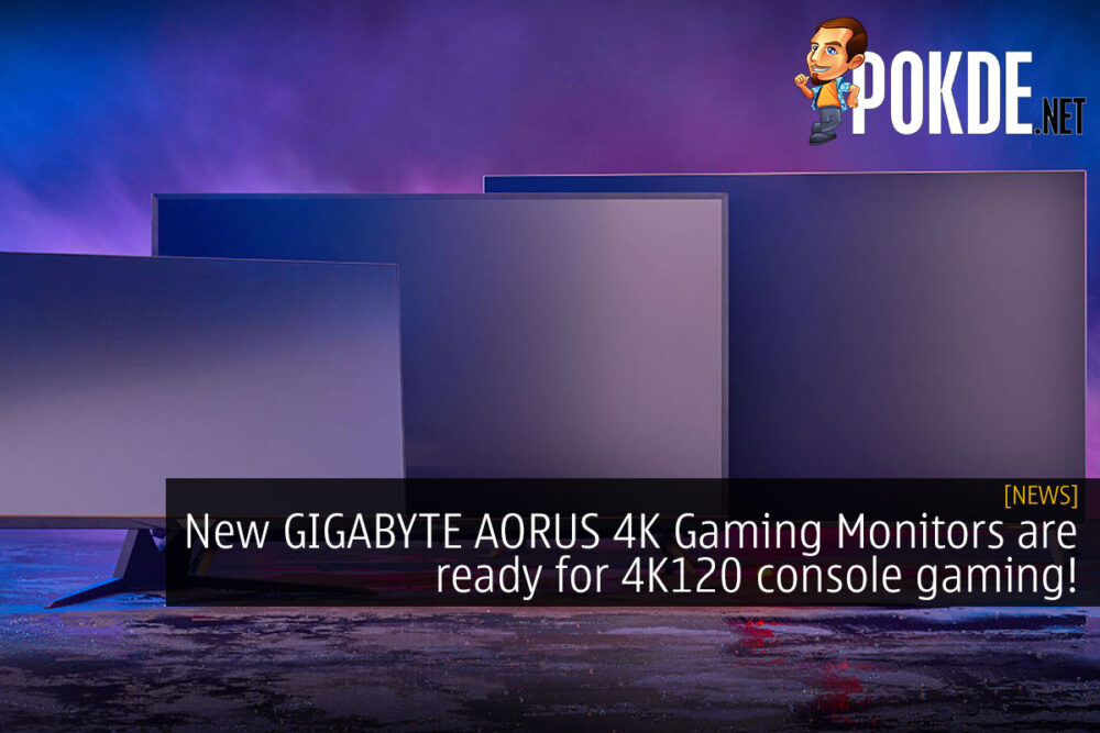 GIGABYTE AORUS 4K console gaming cover