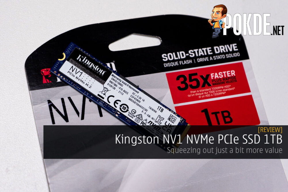 Source mound Articulation Kingston NV1 NVMe PCIe SSD 1TB Review — Squeezing Out Just A Bit More Value  – Pokde.Net