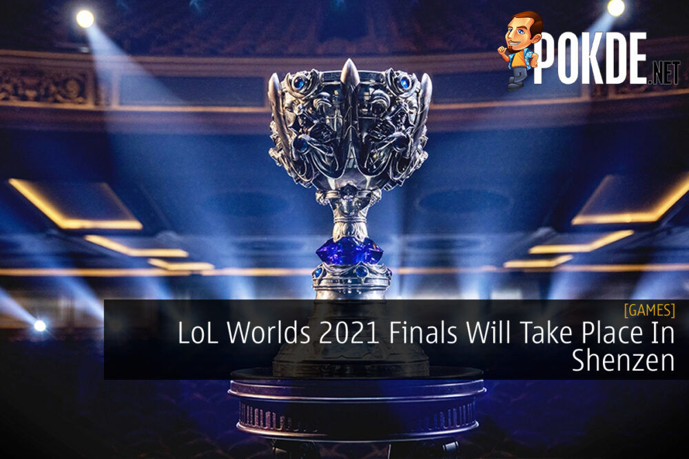 LoL Worlds 2021 Finals Shenzen cover
