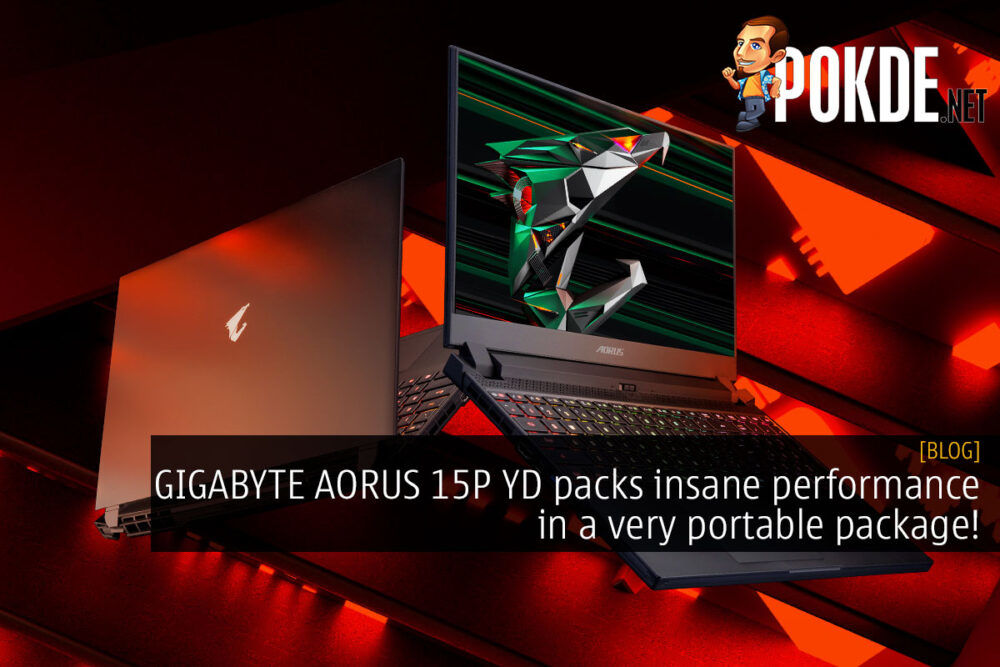 GIGABYTE AORUS 15P YD packs insane performance in a very portable package! 17