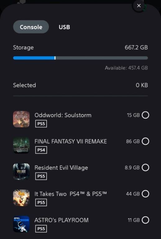 New Update Lets PlayStation App Delete Games and Files on PS5