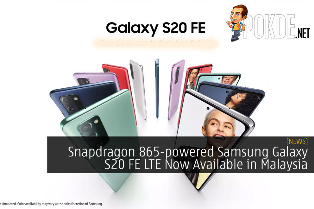 Snapdragon 865-powered Samsung Galaxy S20 FE LTE Malaysia