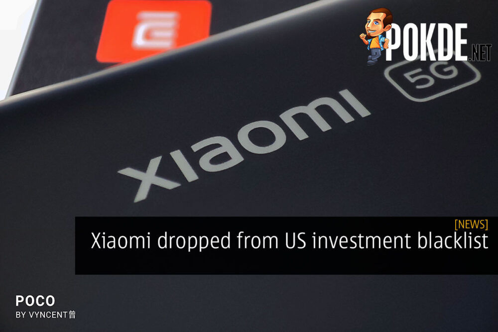 xiaomi dropped from us investment blacklist cover