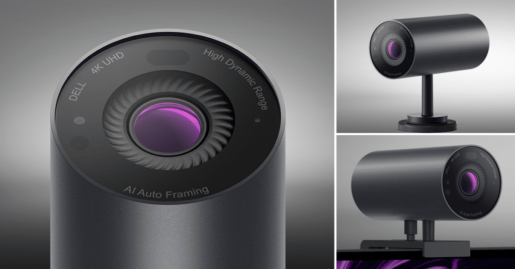 Dell UltraSharp Webcam Fuses AI and DSLR Technology In a Compact Form