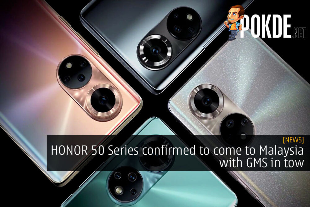 HONOR 50 series malaysia gms cover
