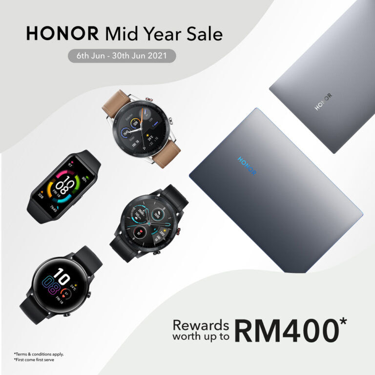 HONOR Mid-Year Sale Malaysia 2021