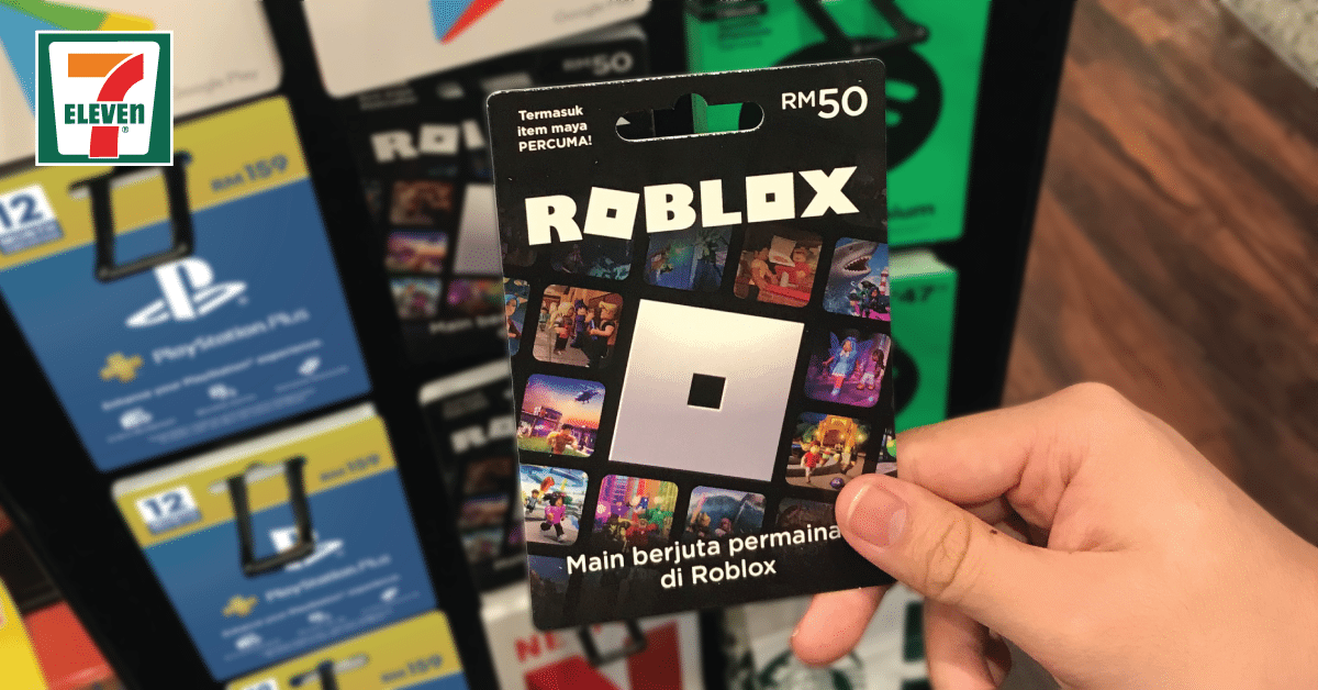 Roblox Gift Cards Now Available At 7 Eleven Stores In Malaysia Pokde Net - roblox gift card leak