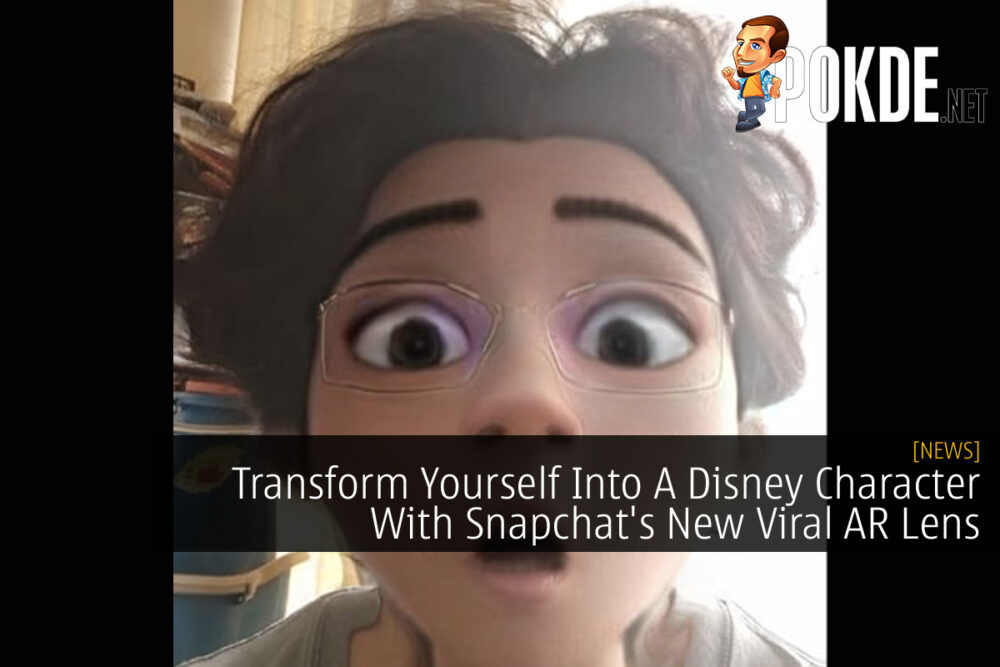 Snapchat Cartoon 3D Lens cover
