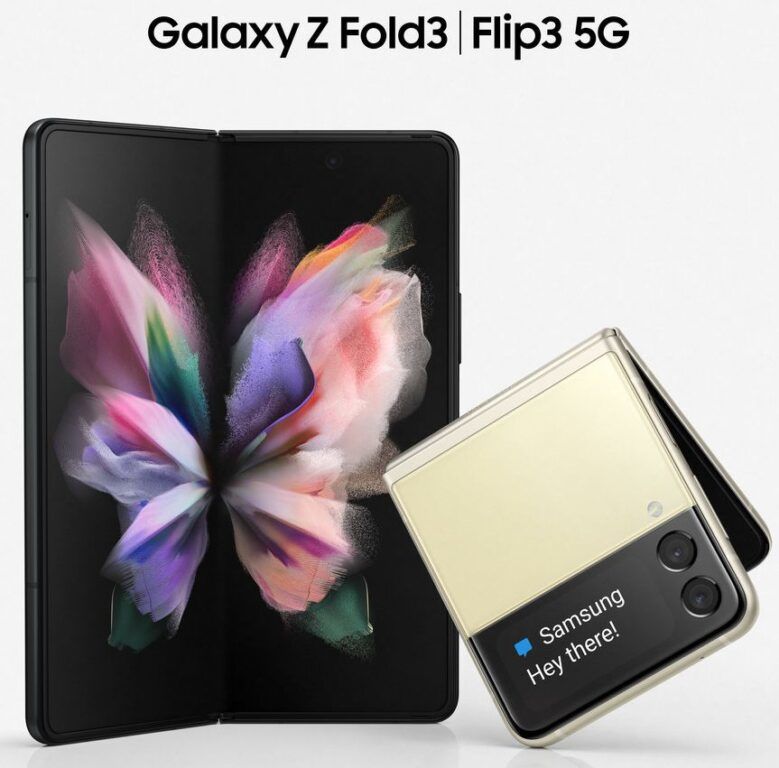 Samsung Galaxy Z Fold 3 and Z Flip 3 Leak Reveals New Look