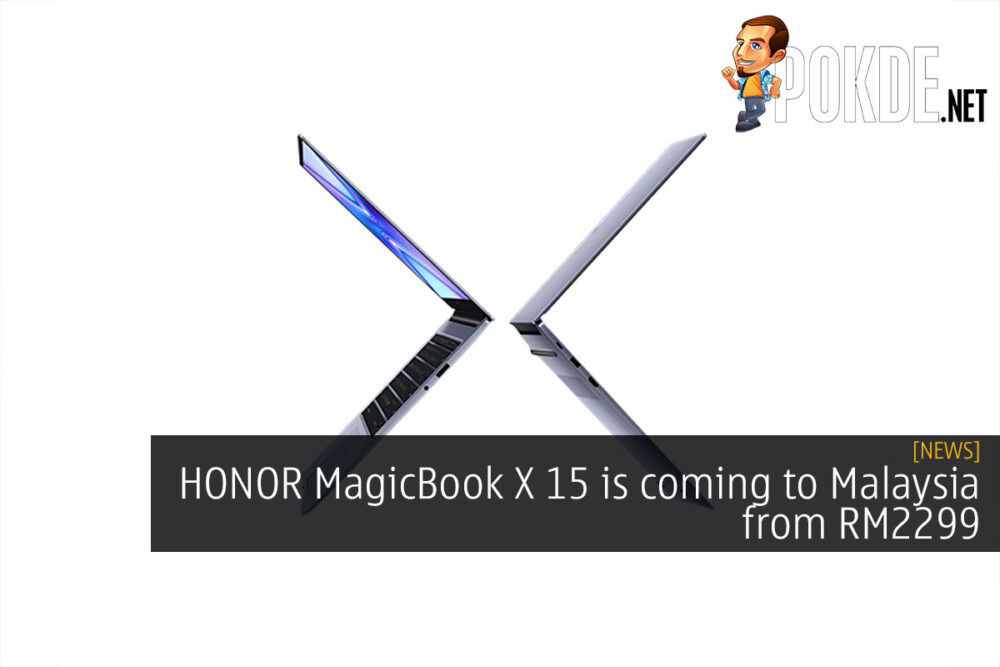 honor magicbook x 15 malaysia rm2299 cover