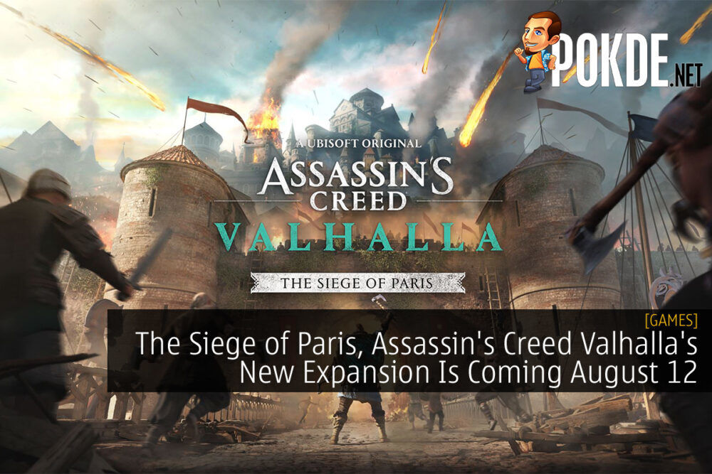 Assassin's Creed Valhalla's New Expansion, The Siege of Paris cover