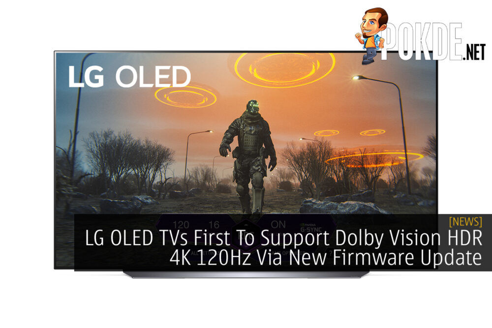 LG OLED TV Dolby Vision HDR 4K 120Hz cover