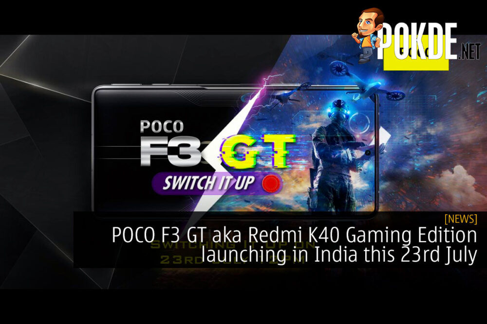 POCO F3 GT India Redmi K40 Gaming Edition cover