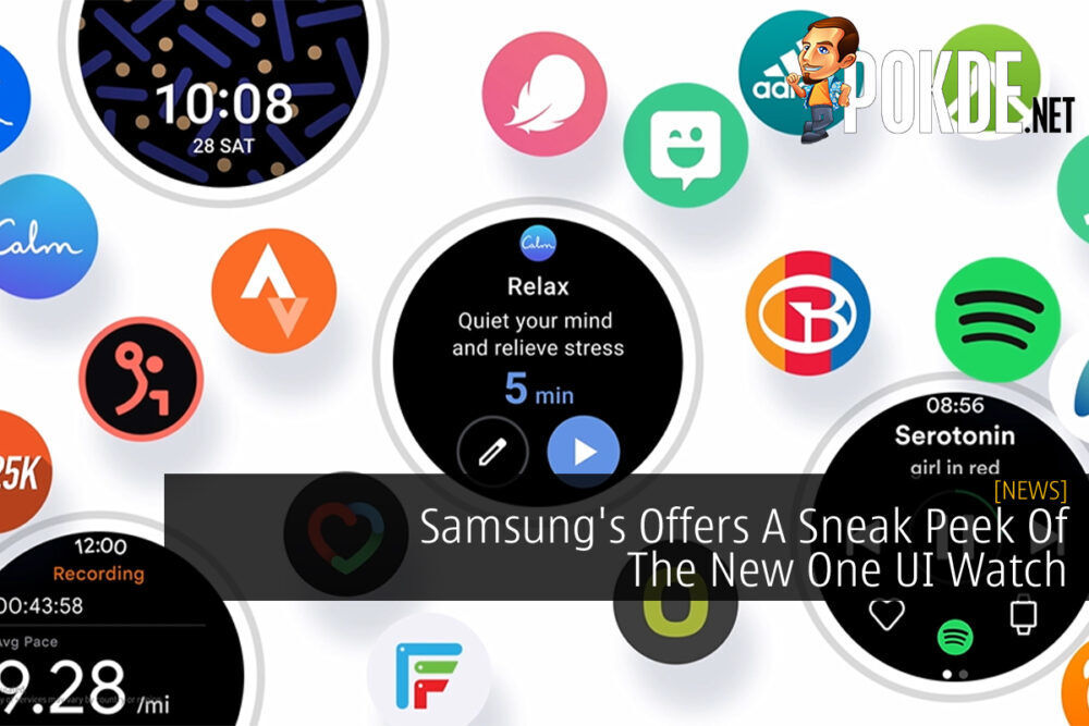 Samsung One UI Watch cover