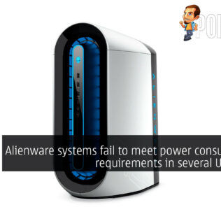 Alienware systems fail to meet power consumption requirements in several US states 18