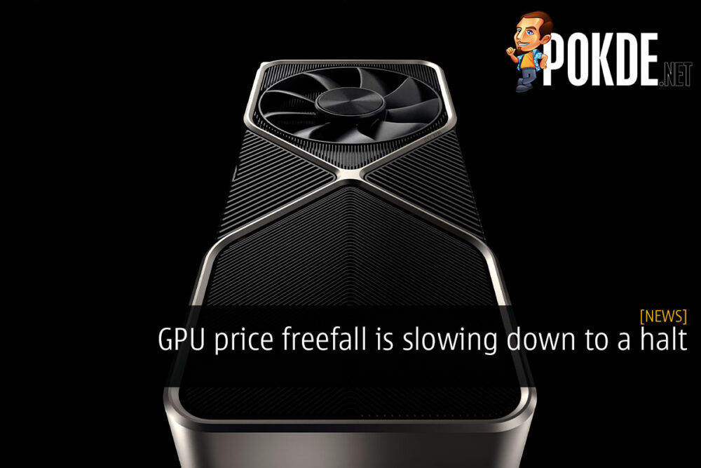 gpu price freefall slows down to a halt cover