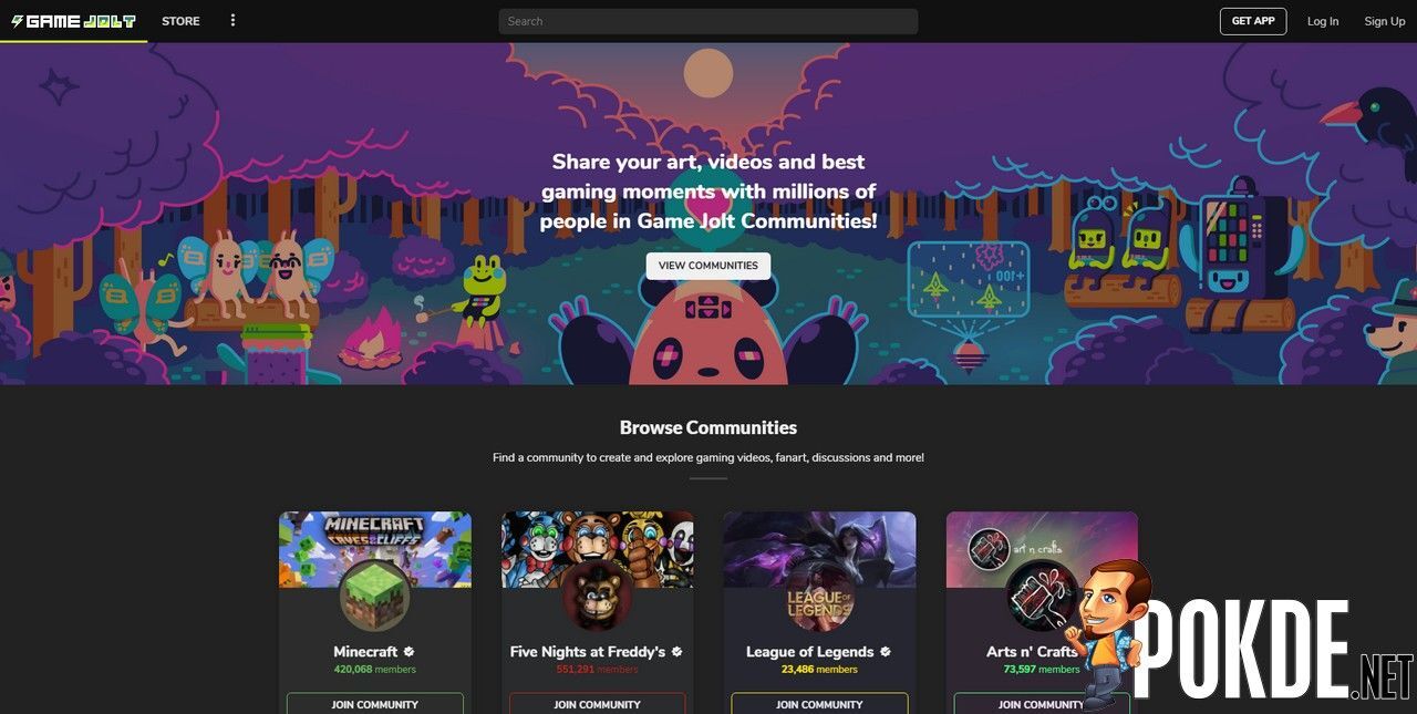Indie game portal Game Jolt rolls out marketplace