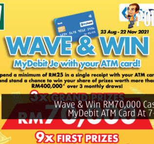 MyDebit Je with Your ATM Card ‘WAVE & WIN’ Contest 7-eleven cover 2
