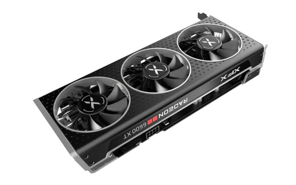 XFX Speedster MERC 308 AMD Radeon RX 6600 XT Black Gaming