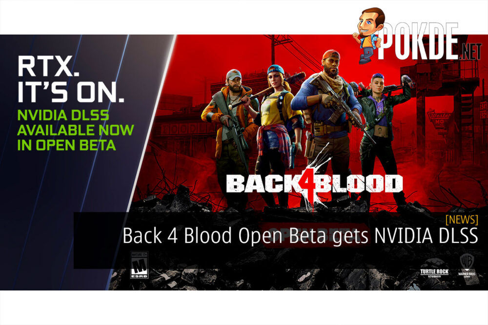 back 4 blood open beta nvidia dlss cover