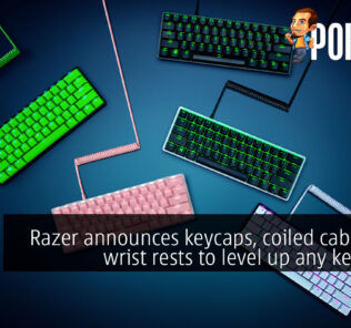 razer keycap coiled cable wrist rest cover