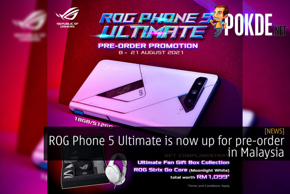rog phone 5 ultimate pre order malaysia cover