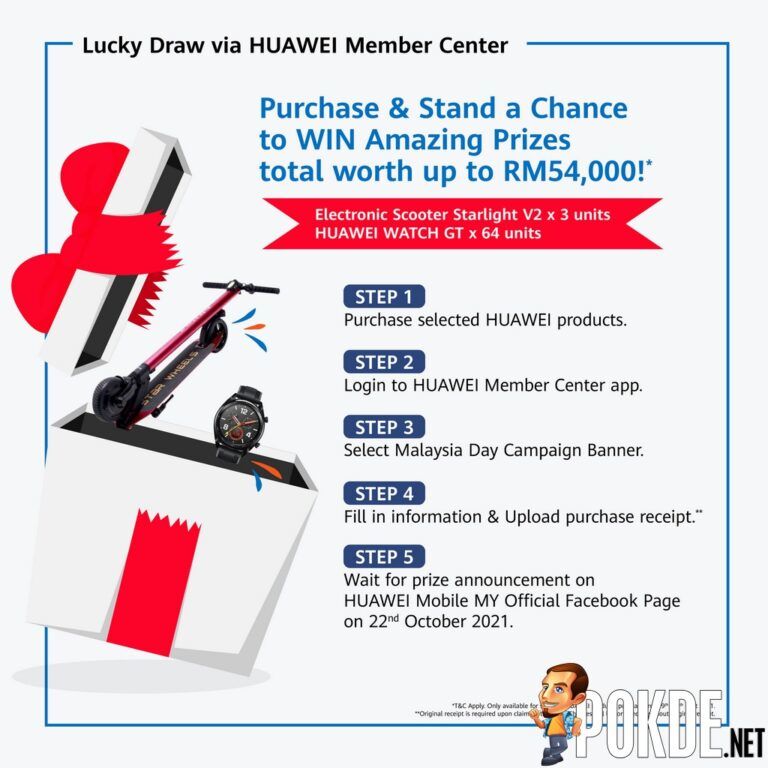 HUAWEI's Malaysia Day Campaign Offers Triple Rewards On HUAWEI PCs And Tablets 30