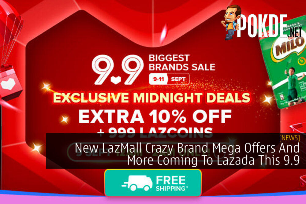 LazMall Crazy Brand Mega Offers cover