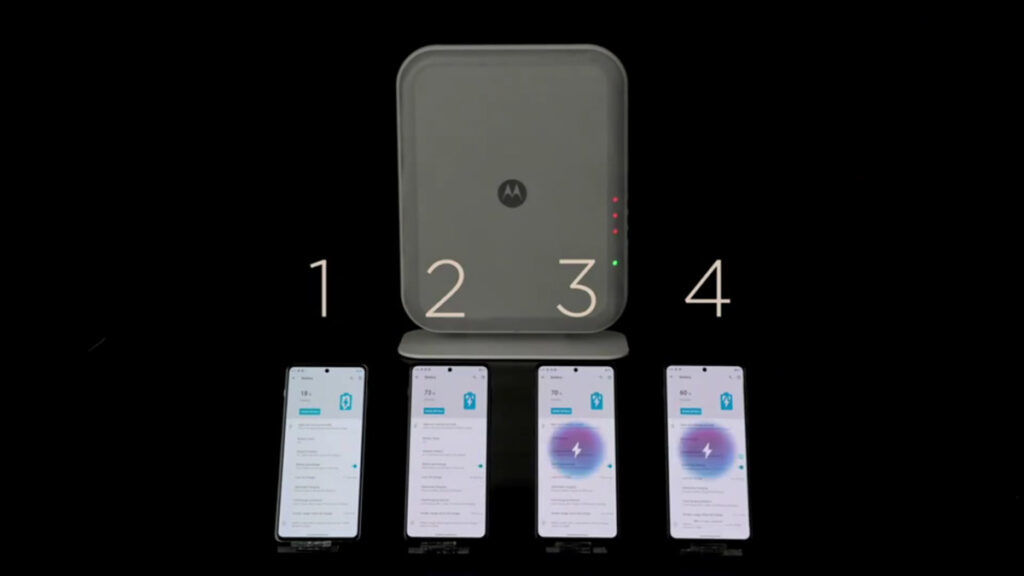 Motorola wireless charging