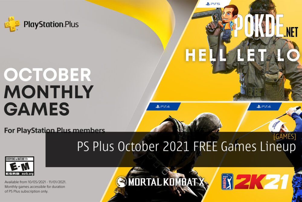 PS Plus October 2021 FREE Games Lineup cover