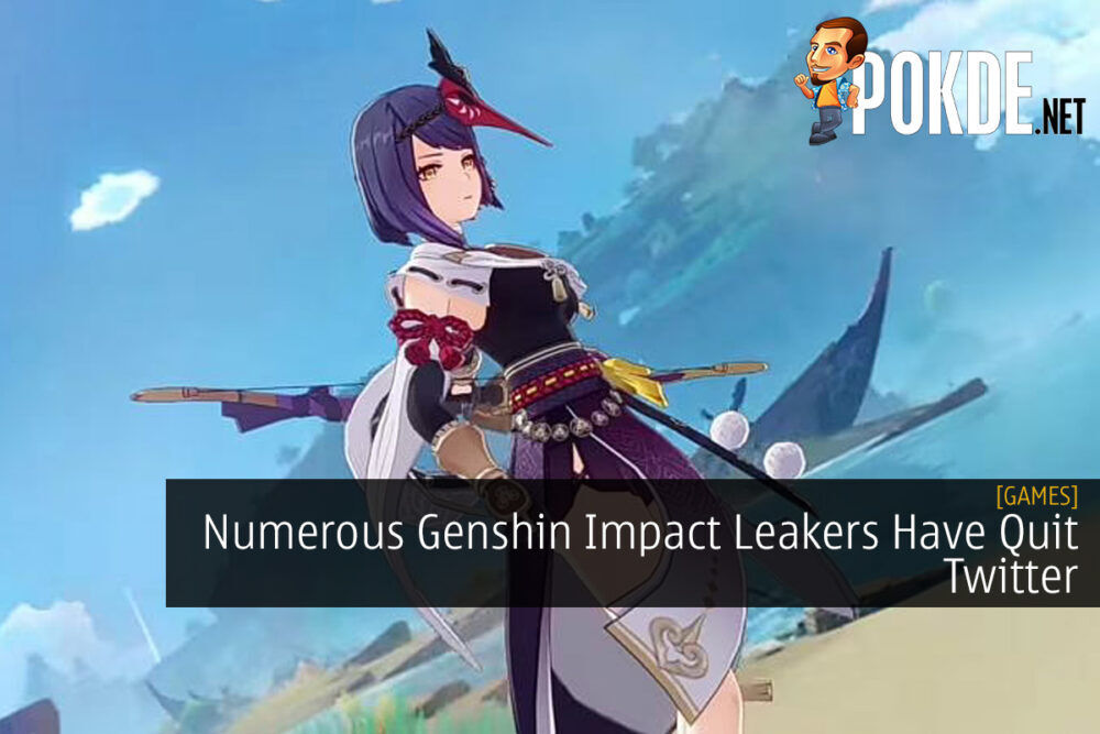 Numerous Genshin Impact Leakers Have Quit Twitter