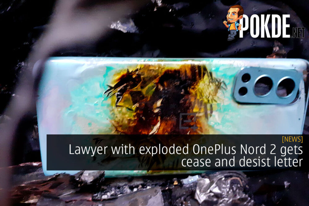 oneplus nord 2 explode cease and desist letter cover